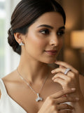 4 pc silver set