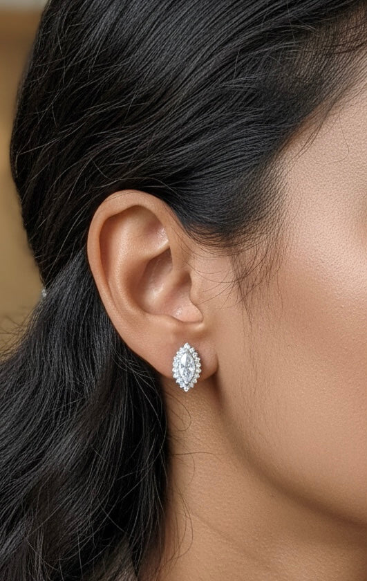 Oval studs