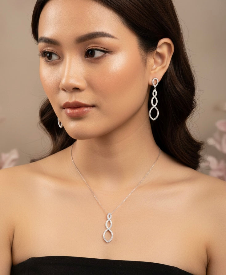 Silver drop set