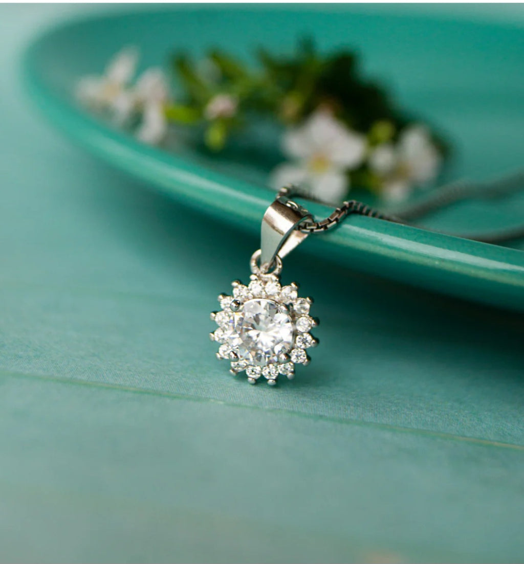Sunflower pwndant charm