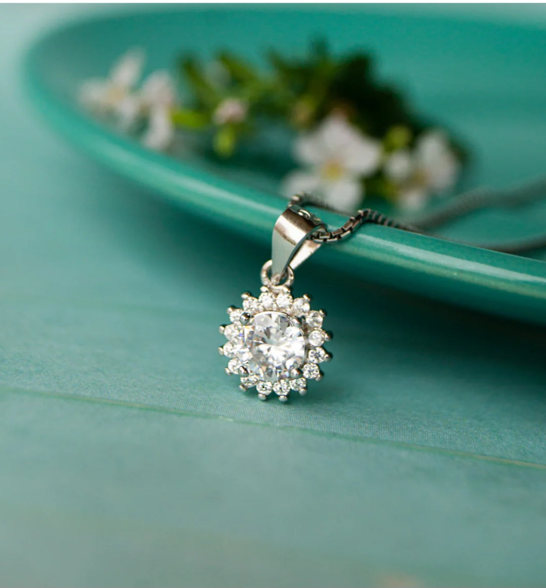 Sunflower pwndant charm