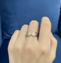 Rose gold ring