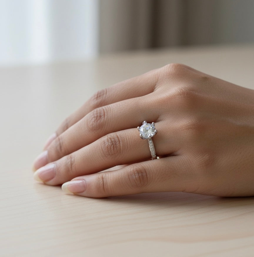 Solitaire ring