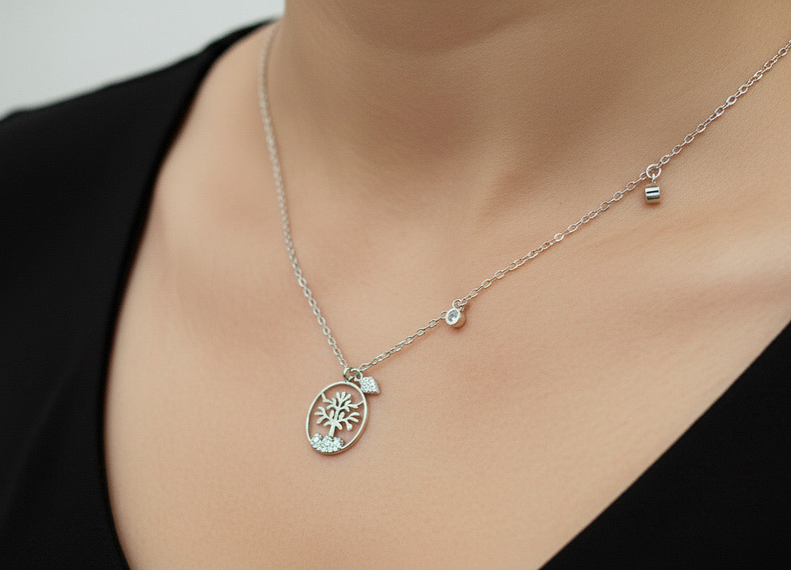 Tree of life pendant chain